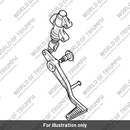 Bolt, Shld, M8, Slv Enc (T3331614)