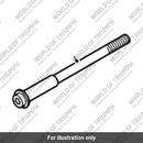 Bolt, Tx, M10 x 1.25 x 156 (T3332121)