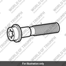 Bolt, Tx, M12 x 56, Slv (T3332125)