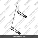 Bolt, Skt, M10 x 60, Slv (T3332222)