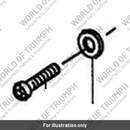 Bolt, Tx, M12 x 102, Slv (T3332490)