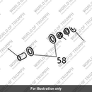 Locknut, Flgd, M12 x 1.25, Slv (T3350115)