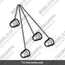 Nut, Flgd, 12 Pnt, M8 (T3350186)