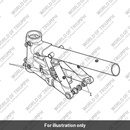 Locknut, Flanged, M10 (T3350250)
