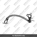 Nut, M6 x 1.0, Slv (T3350300)