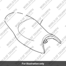 Nut, Flanged, M8, Silver (T3350301)