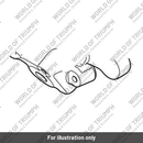 Foot, Rubber, 9mm (T3450285)