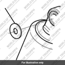 Washer, M8, OD 36, SS (T3550225)
