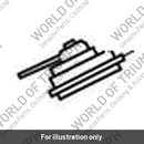 Washer, Plastic, 8.25 x 19 x 3.5 (T3550406)