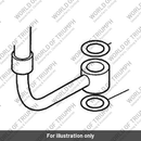 Washer, Cu, OD 16 x ID 10.2/ (T3550546)