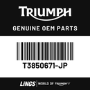 Handbook Assy (T3850671-JP) barcode