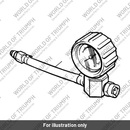 Fuel pressure gauge (T3880048)