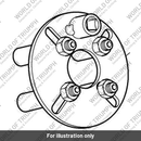Clutch Holding Tool (T3880360)
