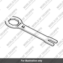 Octagonal Spanner, 44mm (T3880415)