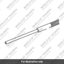 Spacer, 45 x 32 x 2mm (T3880445)
