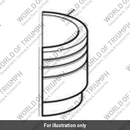 Nylon Fork Support Collets (T3880621)