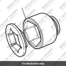 Fork Top Cap Socket (T3880643)