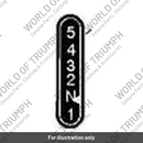 Label, Gear Position (T3900119)