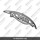 Badge, Fuel Tank, LH (T3900342)