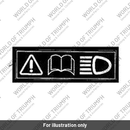 Label, Headlight, Do Not Cover (T3900495)