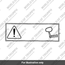 Label, Bar End Mirrors, Black (T3903905)