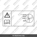 Label, Running In, Black Text (T3908401)