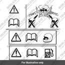 Label, Fuel Tank, Faired, Black (T3908403)