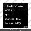 Label, R41 Data (T3930073)