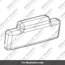 Top Box, Back Rest, Lower (T9500586)