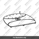 Cover Plate, Mounting Platform (T9500651)