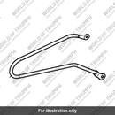 Pannier Rail, LHS, Chrome (T9510399)