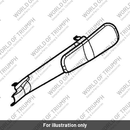 Cover, Cat Box, Black, LH (T9600598)
