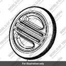 Cap, Sprocket Cover, Chromed (T9618227)