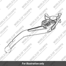 Brake Lever, Adj, Std (T9620077)