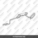 Wire Guide, High Bars (T9634575)