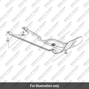 Sump Plate, Pressing, Clear (T9700369)