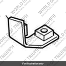 Bracket, Sump Plate, RH (T9700371)