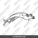 Mudguard, Rear, Acc, Painted (T9700439-PG)