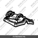 Trim, Rear Cover, Rubber (T9701400)