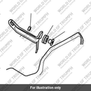Bracket, Upper, LH, Sumpguard (T9709020)