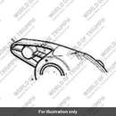 Frame Protector, Support, LH (T9780046)