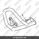 Protection Bar, Lower, RHS, Pol (T9788093)
