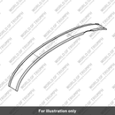 Tank Strap, Leather, Black (T9790027)
