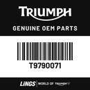 Tank Badge, Bar, Vintage, LHS (T9790071) barcode
