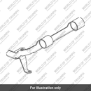 Bracket, U Lock, Mount, Front (T9810013)