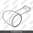 LED Indicator, Long, D64, 200 Lead (T9830076)