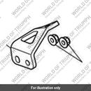 Bracket, Fog Lamp, RH (T9830154)