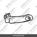 Clamp, Fog Lamp, Outer, RH (T9830157)