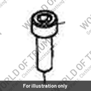 Screw, Cap Hd, M5 x 16, Slv (T9910887)