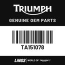 Bar Assy, Pad Brace (TA151078) barcode